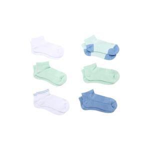 Copper Life 6pk Bamboo Compression Ankle Socks Minty Fresh